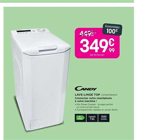 pulsat lave linge